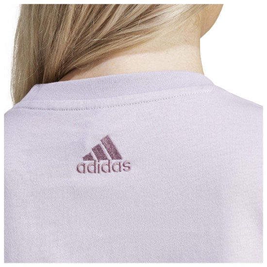 Adidas Γυναικεία κοντομάνικη μπλούζα The Soft Side Linear Tee Adidas Γυναικεία κοντομάνικη μπλούζα The Soft Side Linear Tee
